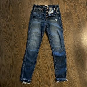 Madewell Exposed Button Fly Jeans